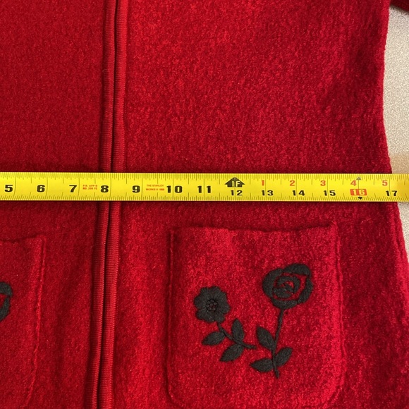 Rino Rossi - full zip wool sweater. Size S - Picture 7 of 11